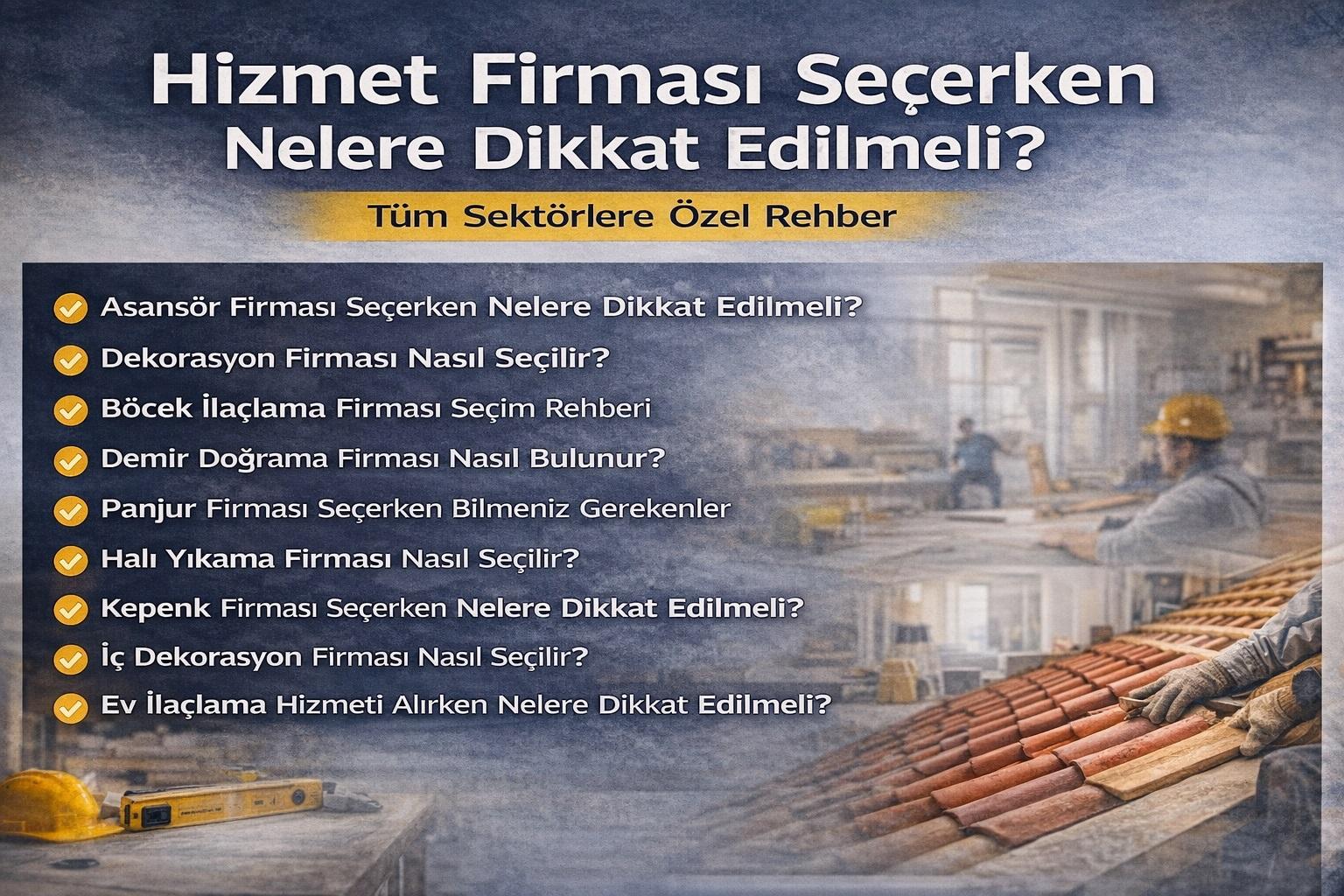 Dekorasyon Firması Nasıl Seçilir?