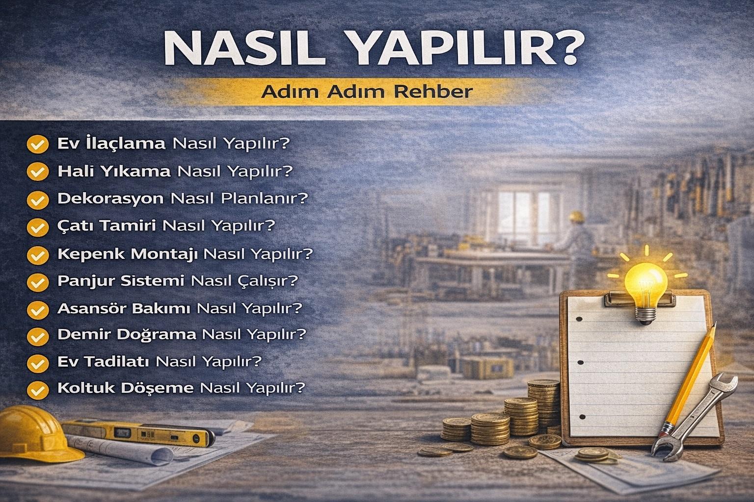 Kepenk Montajı Nasıl Yapılır?