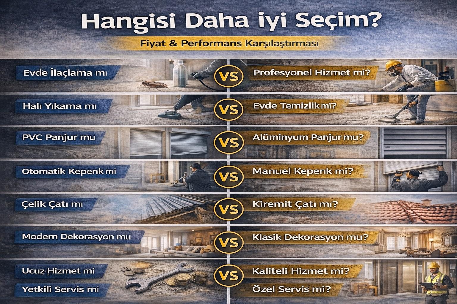 Anahtar Teslim Tadilat mı Parça Parça İş mi?