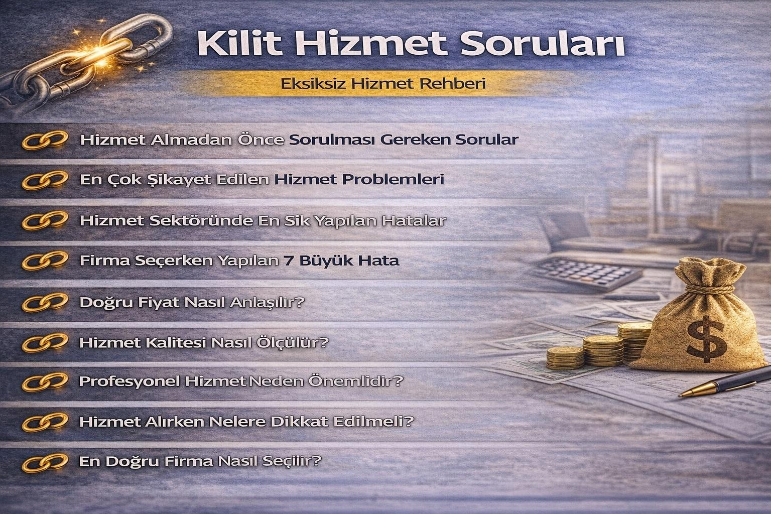 Profesyonel Hizmet Neden Önemlidir?