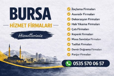 Bursa Masa Sandalye Kiralama Firmaları
