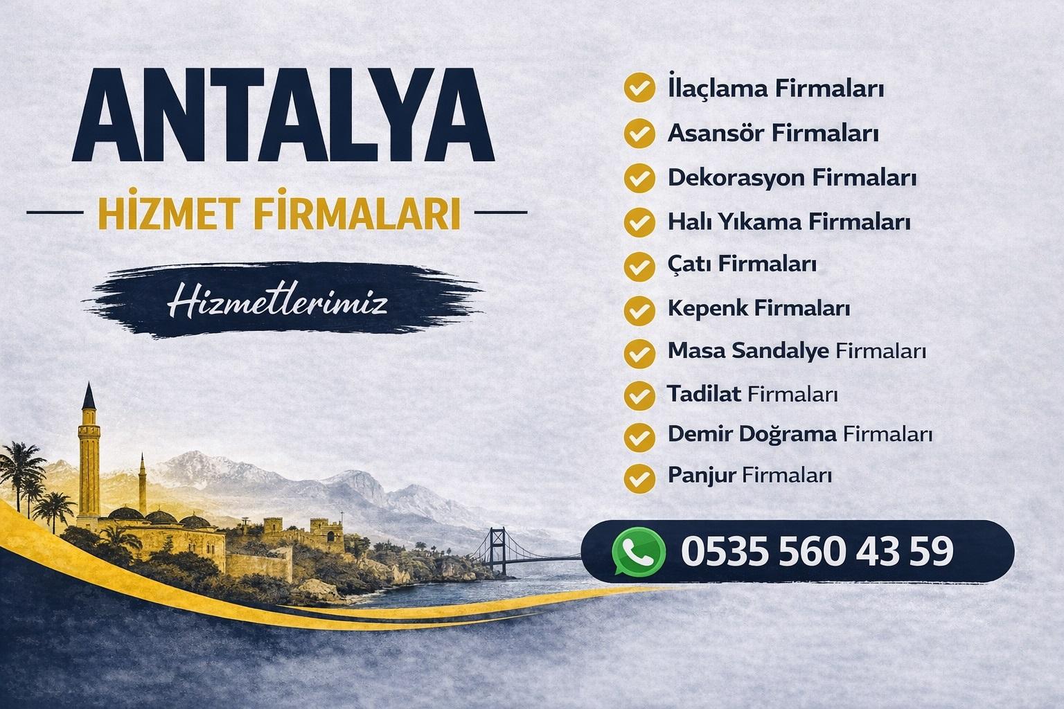 Antalya Halı Yıkama Firmaları