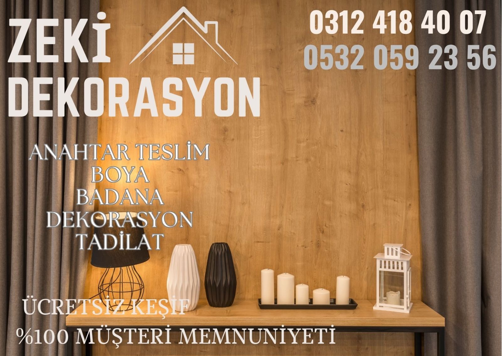 Mamak Dekorasyon Firmaları